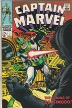 Captain Marvel Comic Book #7 Marvel Comics 1968 VERY FINE- - £16.15 GBP