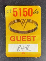Van Halen 5150 Backstage Pass 1986 Authentic Chicago Vintage Guest - $24.75