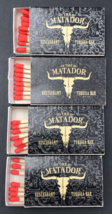 4 - The Matador Restaurant Tequila Bar Tacoma WA Washington Matchbook Ma... - £9.59 GBP