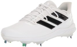 adidas Men&#39;s Adizero Afterburner 8 Baseball Shoe, White/Core Black/White, 14 - £58.04 GBP