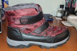 UBFEN Women&#39;s Snow Boots Sz.7 (38) WINTER Warm/Waterproof, Non-slip Red ... - $31.00