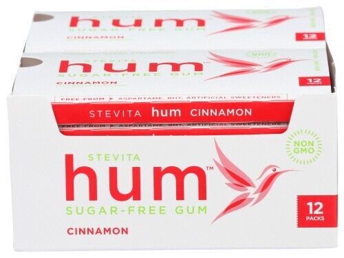 Stevita Cinnamon Hum Gum 12 pack - $23.74