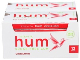 Stevita Cinnamon Hum Gum 12 pack - £18.56 GBP