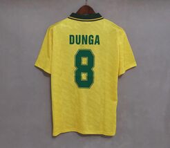 Soccer Jersey Blockcore Brazil 1992 Home Short Sleeve Shirt Name Set DUN... - $39.99