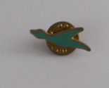 Vintage Flying Blue Heron Lapel Hat Pin - $7.28