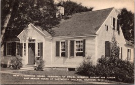 1938 Next-To-Nothing House Dartmouth College Hanover New Hampshire NH Postcard - £23.91 GBP