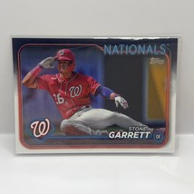 2024 Topps Series 1 Baseball Stone Garrett Base #68 Washington Nationals - £1.57 GBP