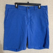 Lululemon Shorts Mens 36 Blue Chino Pockets ABC Short Lightweight Casual... - $31.57