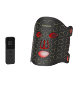 Face Red Light Therapy Device 7 Modes LED Light Therapy Mask w Remote NEW - $44.53
