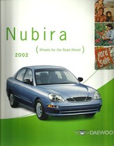 2002 Daewoo NUBIRA sales brochure catalog US 02 SE CDX - £6.25 GBP