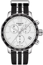 Tissot Quickster Chronograph NBA San Antonio Spurs Men's Watch T0954171703707 - $229.95