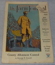 Vintage Farm Journal Magazine February 1934 Agriculture - £6.35 GBP