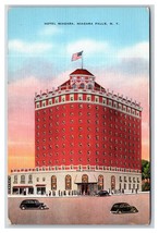 Niagara Hotel Niagara Falls New York NY UNP Linen Postcard P27 - £1.51 GBP