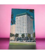 The Columbus Hotel Miami Postcard Jumbo Florida Street Scene Unposted Vi... - £9.33 GBP