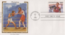 ZAYIX US Colorano &#39;Silk&#39; FDC 2496-2500 Olympic Medalist from History 031923SM165 - £4.70 GBP