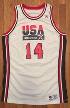 94 USA Olympic Dream Team 2 Alonzo Mourning Game Issued Used Worn Jersey 50 + 4 - £1,180.36 GBP