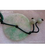 $3500 Estate Untreated Large A Grade Green Jade Pendant - £535.56 GBP