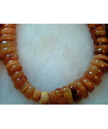 Magnificent Genuine Baltic Amber Bead Necklace 56.8 Grams 14.5&quot; - £671.45 GBP