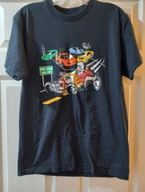 Pep Rally Racing Men Size Medium T-Shirt Hot Rod Race Car Graphic - £7.81 GBP