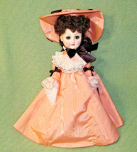 1981 EFFANBEE Dolls That Touch Your Heart Vintage Brown Hair Dress Hat Stockings - £21.08 GBP
