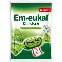 Dr.C.Soldan Em-Eukal throat lozenges: CLASSIC Sugar FREE -75g-FREE SHIPPING - £7.11 GBP