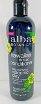 Alba Botanica Hawaiian Detox Conditioner Daily Clarifying Volcanic Clay ... - $16.78