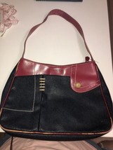 LANCEL Paris Pebbled Leather Purse Shoulder Bag - £11.10 GBP
