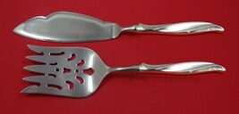 Pine Spray by International Sterling Silver Fish Serving Set 2 Piece Cus... - $147.51