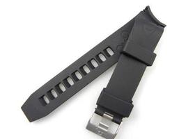 20MM 22MM. Rubber Strap Buckle for Omega Band SEAMASTER Planet Ocean (Black, 20  - £23.91 GBP