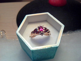 10K Ruby w/Diamonds Sz 5 - $7,043.30 MXN