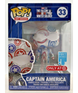 Funko Pop! Marvel The Falcon and the Winter Soldier Captain America #33 F19 - £19.65 GBP