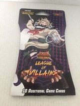 NEW My Hero Academia Collectable Card Game League of Villains Play Booster - $10.40