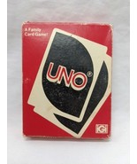 Vintage 1979 Uno Family Party Card Game Complete - $240.92 MXN