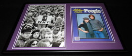John Lennon Framed 12x18 People Magazine Memorial Cover Display The Beatles - £54.26 GBP