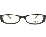 Legre LE-061 COL.315 Brille Rahmen Braune Rechteckig Schildplatt 50-18-135 - £44.04 GBP