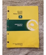 John Deere 413 513 613 Rotary Cutters Operator&#39;s Manual OMW43403 Issue K4 - $14.24