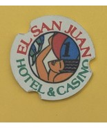 El San Juan Hotel &amp; Casino $1 Casino Chip, Vintage - $55.03 MXN
