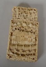 CARVED IVORY CARD CASE - £620.64 GBP