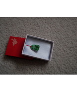 Small NATURAL JADEITE JADE LOTUS LEAF PENDANT - £344.51 GBP