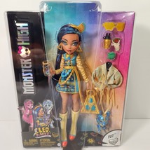 Monster High Cleo De Nile Generation G3 Reboot Mattel 2022 NEW Pet Cat Tut Purse - £29.39 GBP
