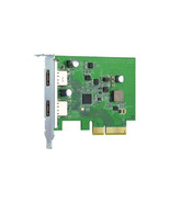 Qnap QXP-10G2U3A USB 3.2 GEN 2 DUAL-PORT PCIE EXPANSION C - $154.37