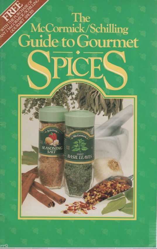 McCormick / Schilling Guide to Gourmet Spices 22 Page Paperback Book - £1.59 GBP