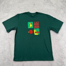 Kangaroo The Boxing Mens Green Short Sleeve Graphic Pullover T-Shirt Siz... - $19.79