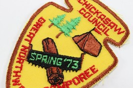 1973 Spring Chickasaw Great Northwest Camporee Boy Scouts of America Camp Patch - £9.49 GBP