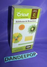 Cricut Art Ribbons And Rosettes Die Cut Cartridge Crafts Scrapbooking 20... - £19.45 GBP