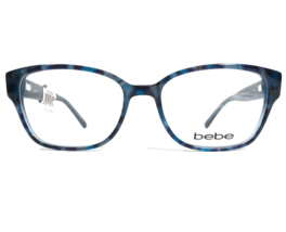 Bebe Eyeglasses Frames BB5148 400 BLUE ANIMAL Square Tortoise 52-16-135 - £14.78 GBP