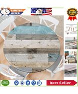 Stylish Round Table Cover with Elastic Edge - Fits 36-44&quot; Tables, Dinner... - $490.86 MXN