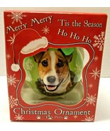 Jack Russell Terrier Dog Puppy Glass Ball Christmas Ornament - €12,79 EUR