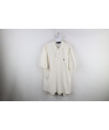 Vintage 90s Ralph Lauren Mens XL Pique Cotton Collared Golf Polo Shirt W... - $60.86 CAD