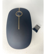 Jelly Comb 2.4G Slim Wireless Mouse with Nano Receiver MS001 Black and Gold - £7.72 GBP